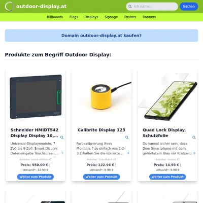 Screenshot outdoor-display.at