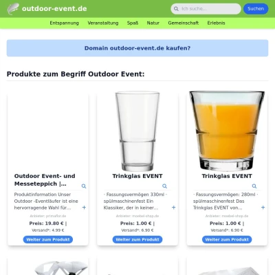 Screenshot outdoor-event.de