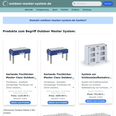 Screenshot outdoor-master-system.de