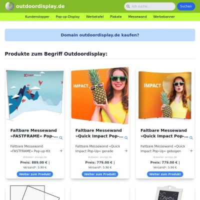 Screenshot outdoordisplay.de