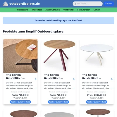 Screenshot outdoordisplays.de