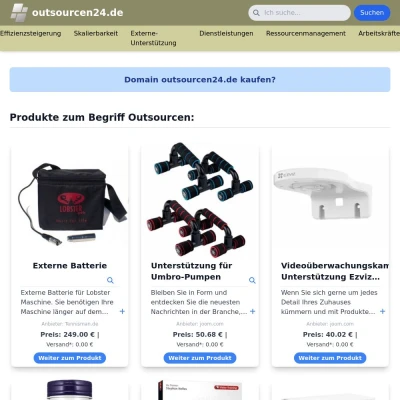 Screenshot outsourcen24.de