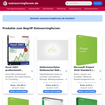 Screenshot outsourcingforum.de