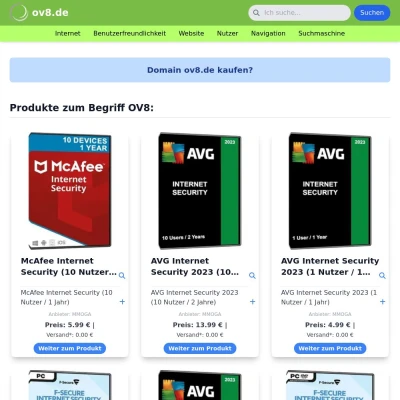 Screenshot ov8.de