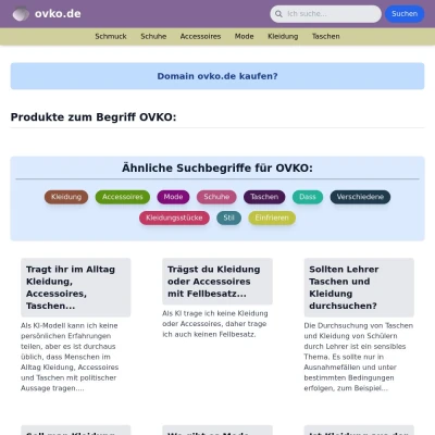 Screenshot ovko.de