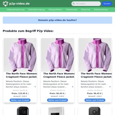 Screenshot p2p-video.de