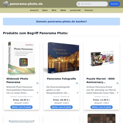 Screenshot panorama-photo.de