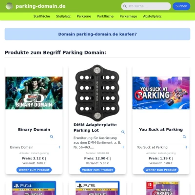 Screenshot parking-domain.de