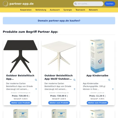 Screenshot partner-app.de