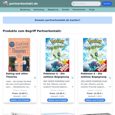 Screenshot partnerkontakt.de