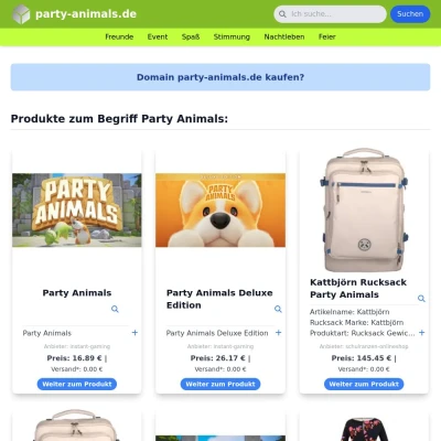 Screenshot party-animals.de