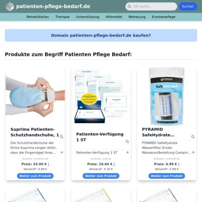 Screenshot patienten-pflege-bedarf.de