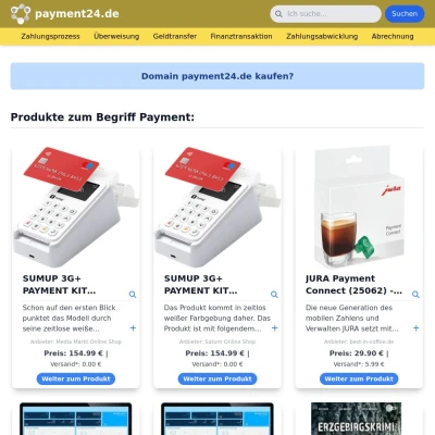 Screenshot payment24.de