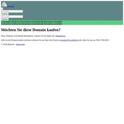 Screenshot pbnm.de