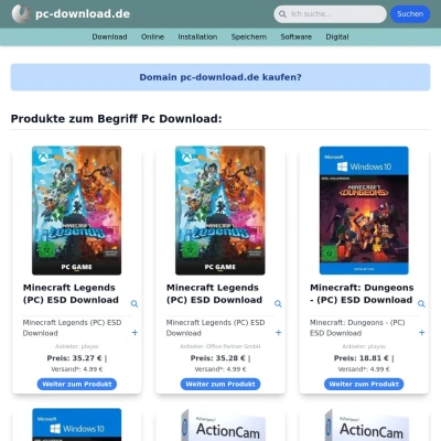 Screenshot pc-download.de
