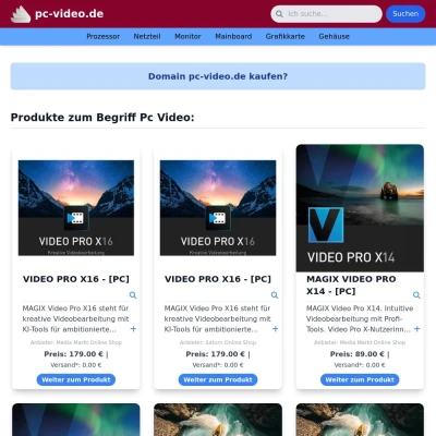 Screenshot pc-video.de