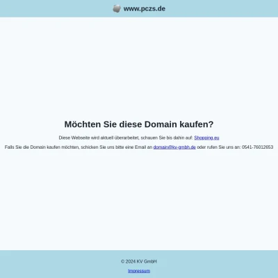 Screenshot pczs.de