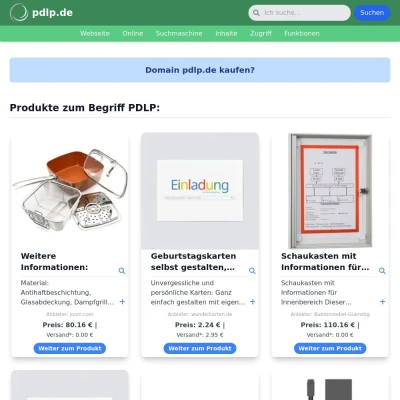 Screenshot pdlp.de