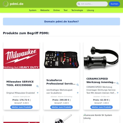 Screenshot pdmi.de