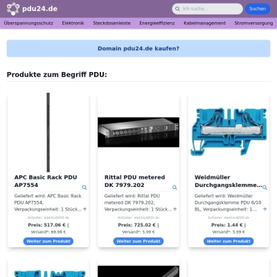 Screenshot pdu24.de