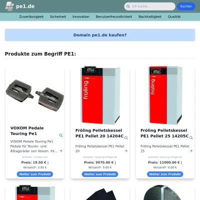 Screenshot pe1.de