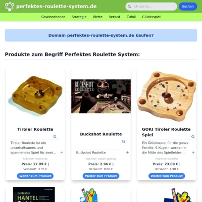 Screenshot perfektes-roulette-system.de