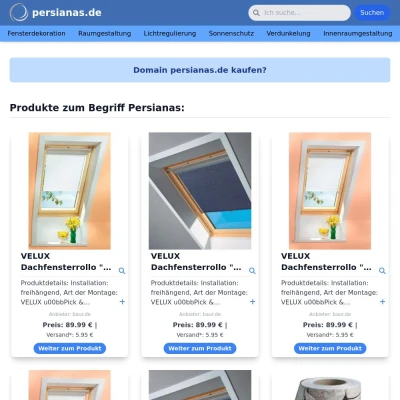 Screenshot persianas.de