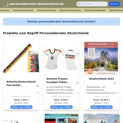 Screenshot personalberater-deutschland.de