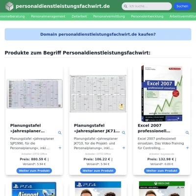 Screenshot personaldienstleistungsfachwirt.de