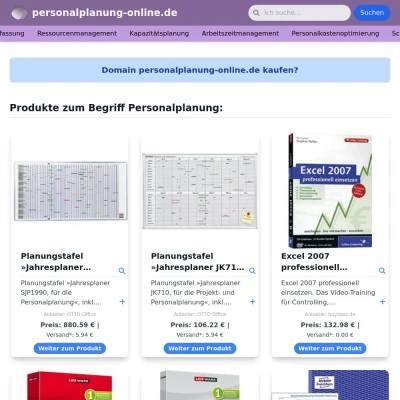 Screenshot personalplanung-online.de