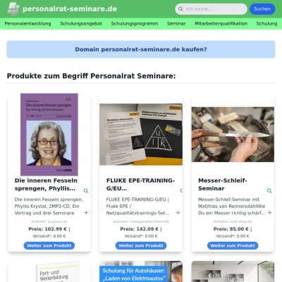 Screenshot personalrat-seminare.de
