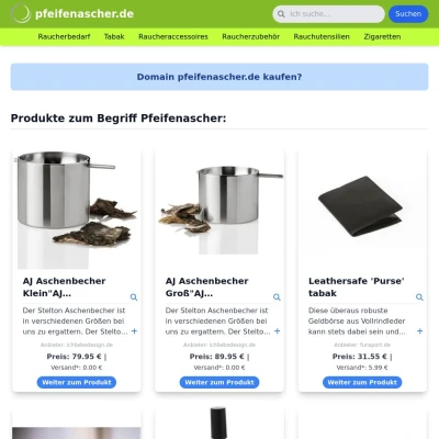 Screenshot pfeifenascher.de