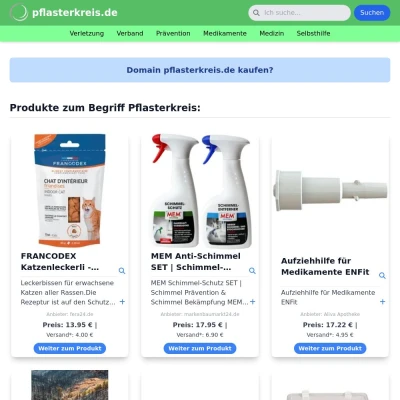 Screenshot pflasterkreis.de