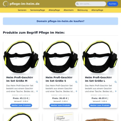 Screenshot pflege-im-heim.de