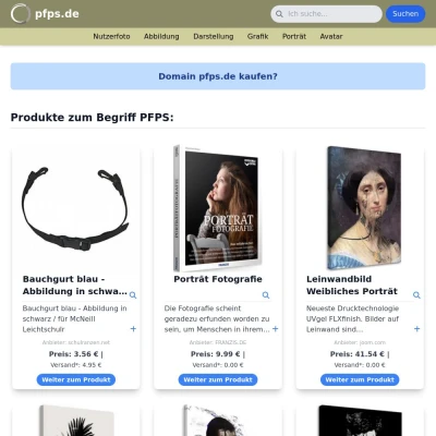 Screenshot pfps.de