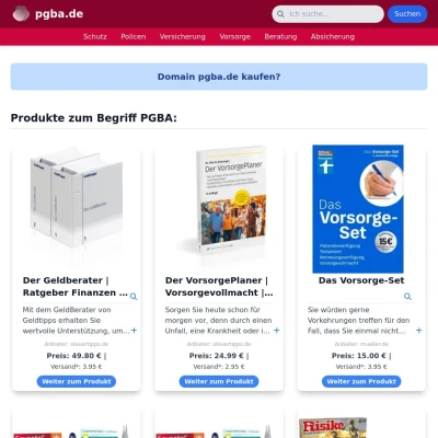 Screenshot pgba.de