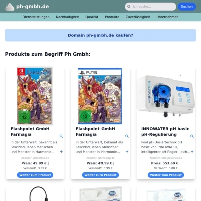 Screenshot ph-gmbh.de