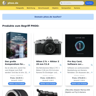 Screenshot phoo.de