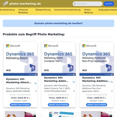 Screenshot photo-marketing.de