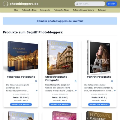 Screenshot photobloggers.de