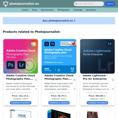 Screenshot photojournalist.eu