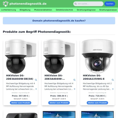 Screenshot photonendiagnostik.de