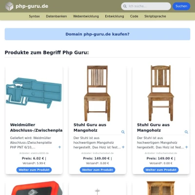 Screenshot php-guru.de