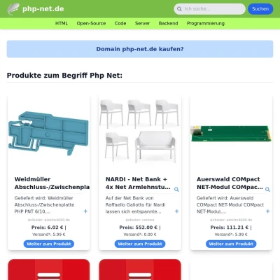 Screenshot php-net.de
