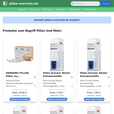 Screenshot pillen-und-mehr.de