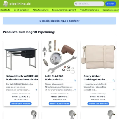 Screenshot pipelining.de