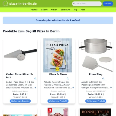Screenshot pizza-in-berlin.de