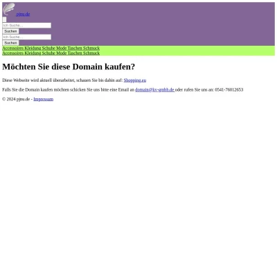 Screenshot pjnu.de