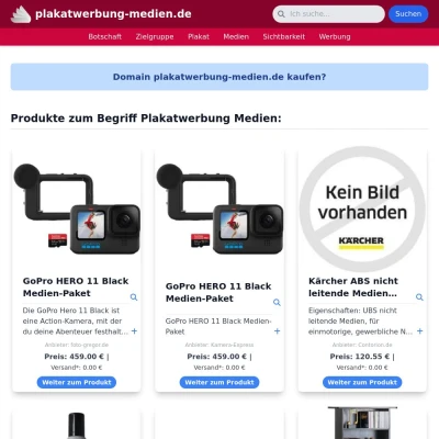 Screenshot plakatwerbung-medien.de