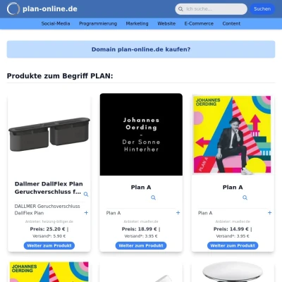 Screenshot plan-online.de